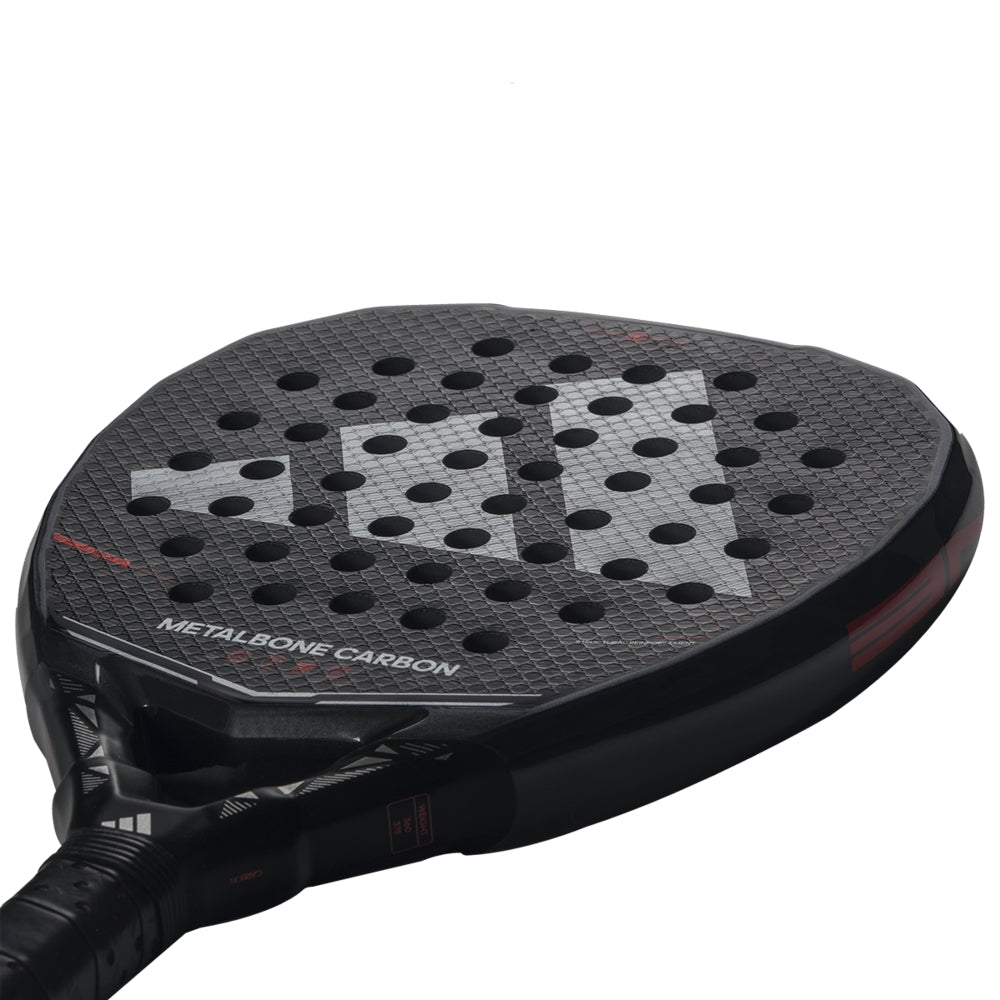 Adidas Padel Racket Metalbone Carbon 2026 with perforated face and black carbon finish on Tampa Home & Garden Store