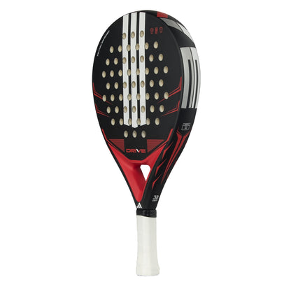 Adidas Padel Racket Drive Black 2026 with black/red design and white grip on Tampa Home & Garden Store