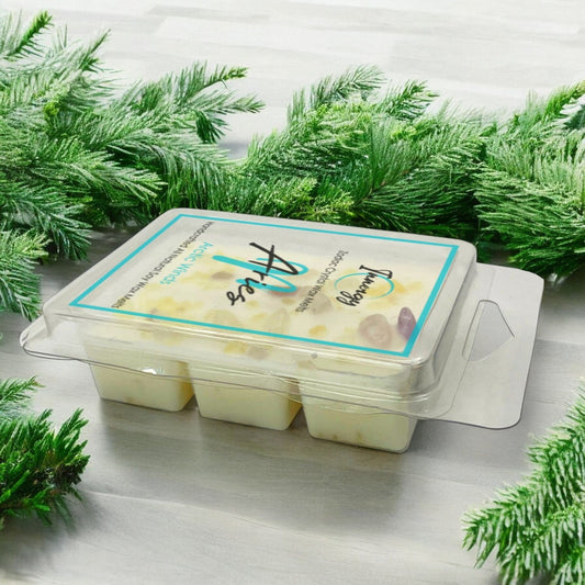 Aries Zodiac Crystal-Enhanced Premium Coconut-Soy Wax Melts - Tampa Home & Garden Store