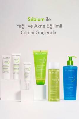 Sebium Sensitive acne care set with green and white tubes and blue bottle Bioderma branding on Tampa Home & Garden Store