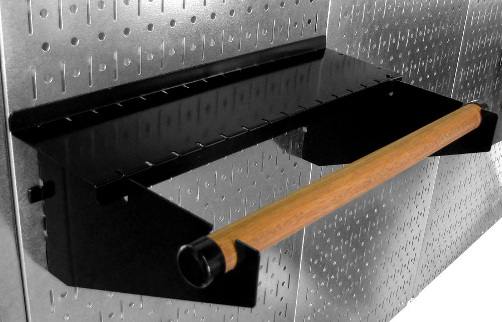 4 Foot Metal Pegboard Organizer Kit and Hooks