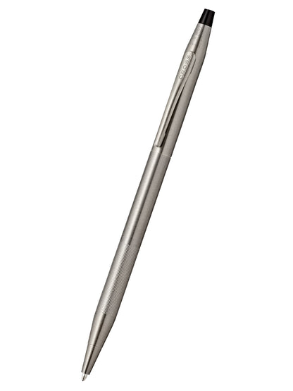 Classic Century Titanium Gray PVD micro-knurl ballpoint pen by A.T. Cross, metallic finish on Tampa Home & Garden Store