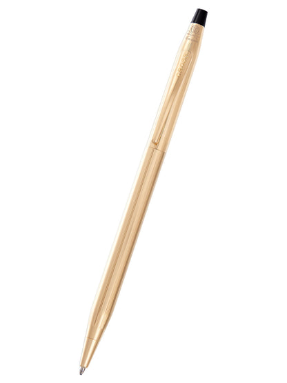 Classic Century 23KT Gold Ballpoint Pen with gold-tone body and black cap, Cross brand on Tampa Home & Garden Store