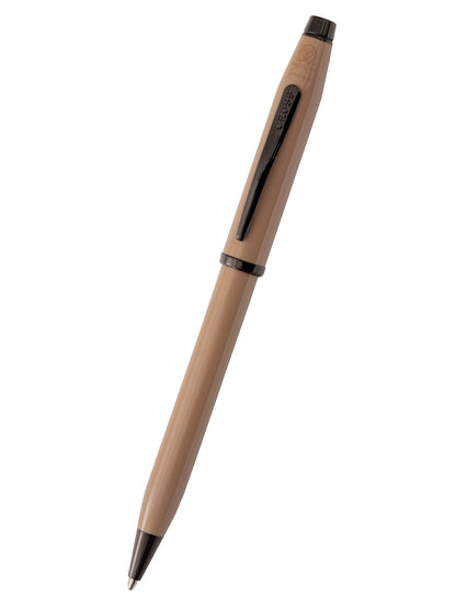 Century II earthy beige ballpoint pen with black clip and cap, A.T. Cross branding on Tampa Home & Garden Store