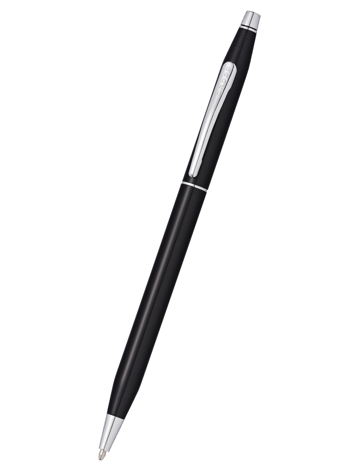 Classic Century Black Lacquer Ballpoint Pen with silver clip by A.T. Cross on Tampa Home & Garden Store