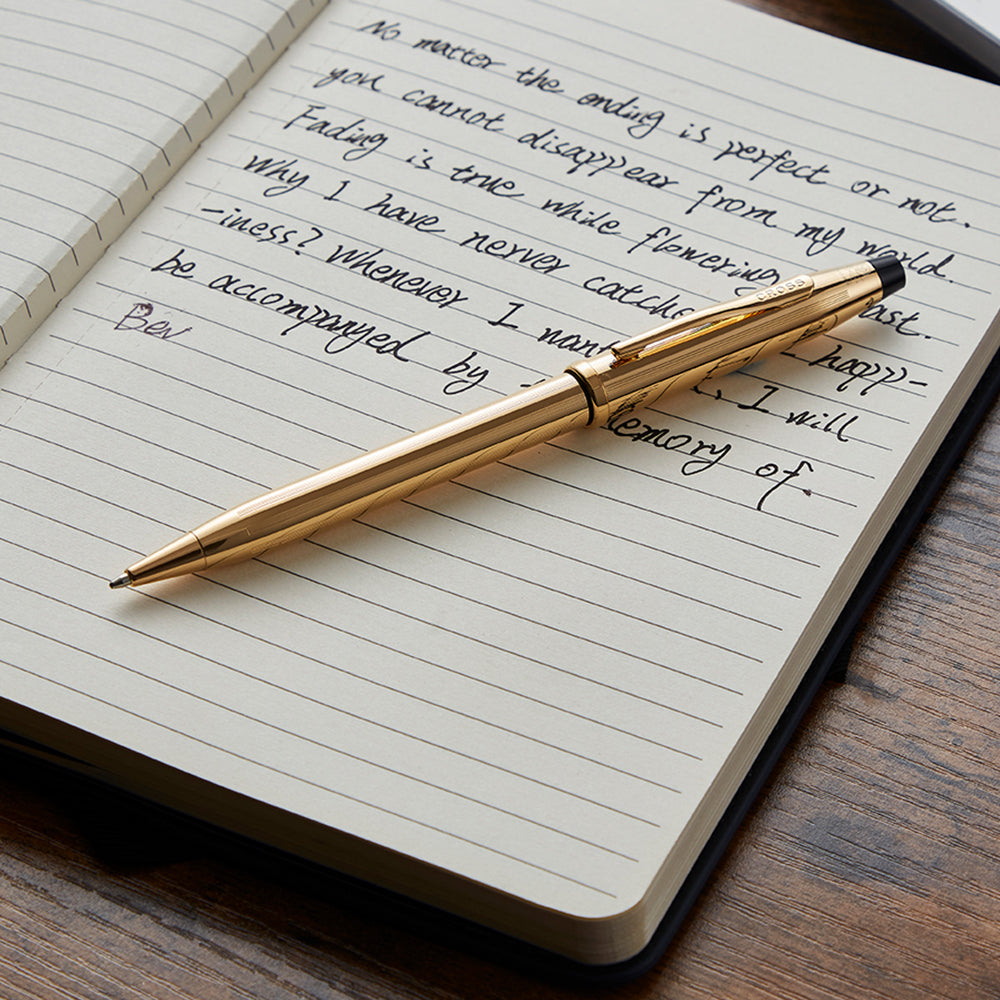 Century® II 23KT Gold Ballpoint Pen, gold-plated A.T. Cross brand ballpoint pen on Tampa Home & Garden Store