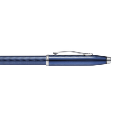 Cross Century II ballpoint pen, translucent cobalt blue with diamond pattern, by A.T. Cross on Tampa Home & Garden Store