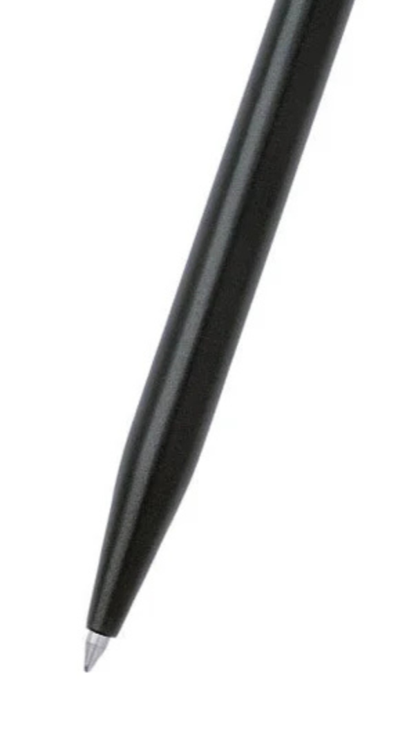 Cross Click Black with Black Appointments Selectip rollerball pen tip close-up on Tampa Home & Garden Store