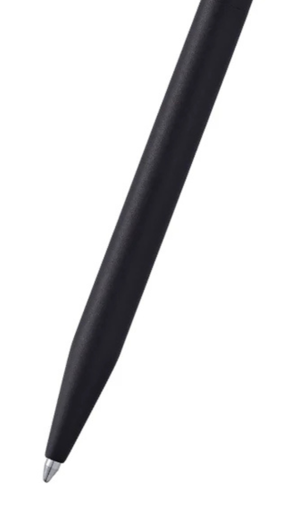 Click™ Classic Black Ballpoint Pen with matte black body and metal tip on Tampa Home & Garden Store