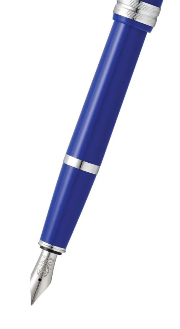 Bailey Light blue resin fountain pen with extra-fine nib by A.T. Cross on Tampa Home & Garden Store