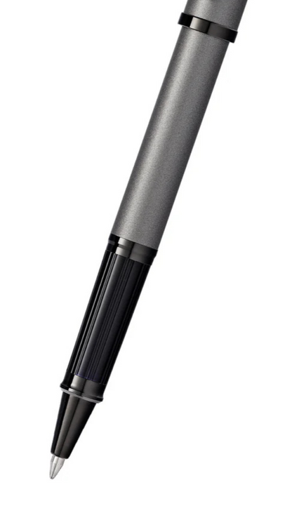 Cross Century II gunmetal gray rollerball pen with black grip trim on Tampa Home & Garden Store