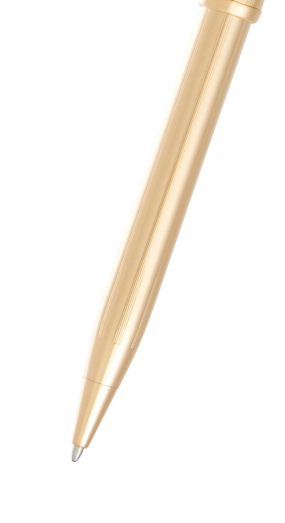 Cross Century II 23KT Gold Ballpoint Pen gold-tone metal body on Tampa Home & Garden Store