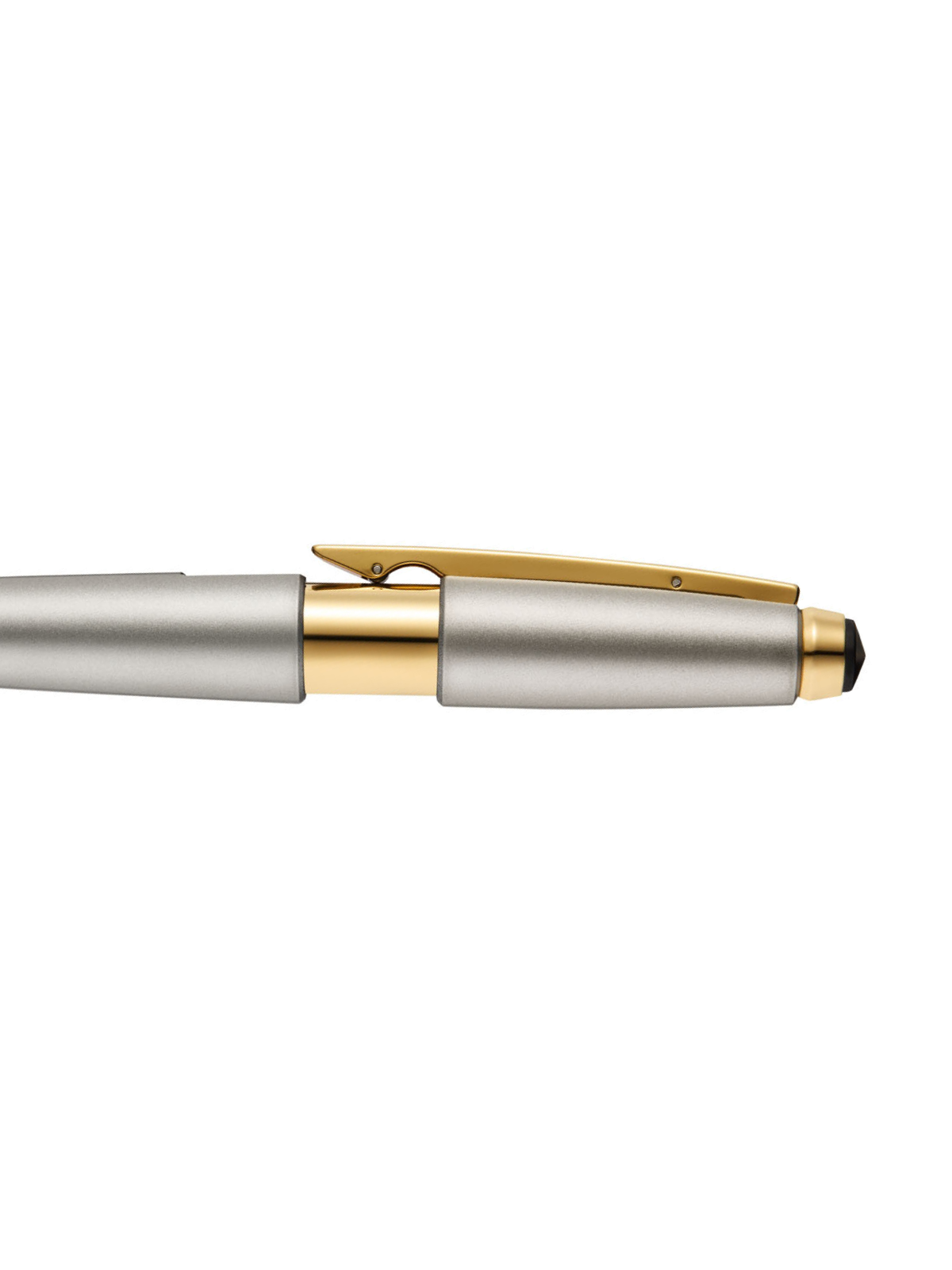 Edge Sonic Titanium Lacquer Selectip rollerball pen by A.T. Cross with gold PVD accents on Tampa Home & Garden Store