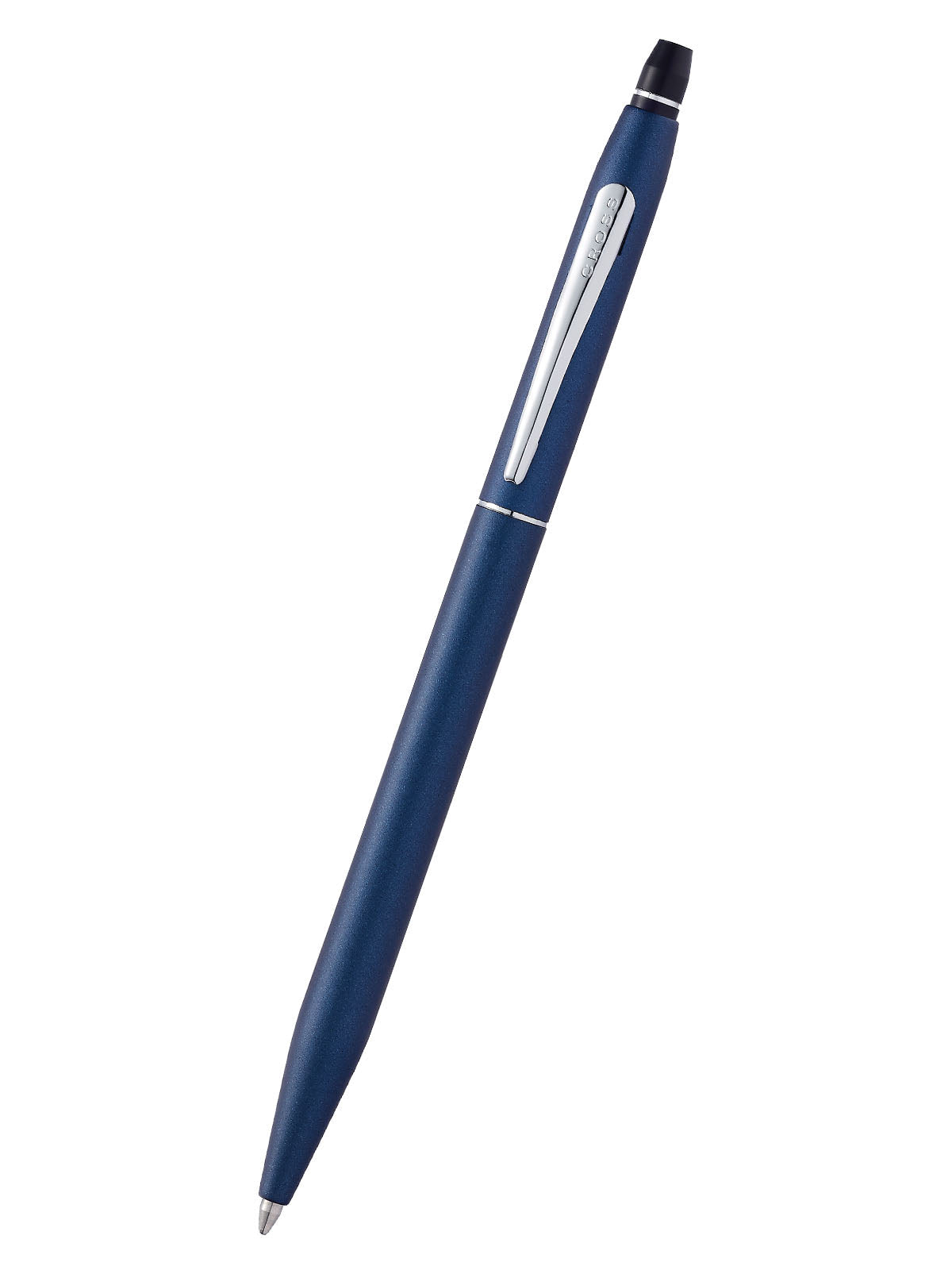 Click Midnight Blue Ballpoint Pen by A.T. Cross with chrome clip and midnight blue lacquer finish on Tampa Home & Garden Store