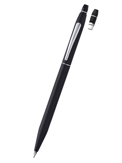 A.T. Cross Click Classic Black 0.5mm mechanical pencil with chrome clip on Tampa Home & Garden Store