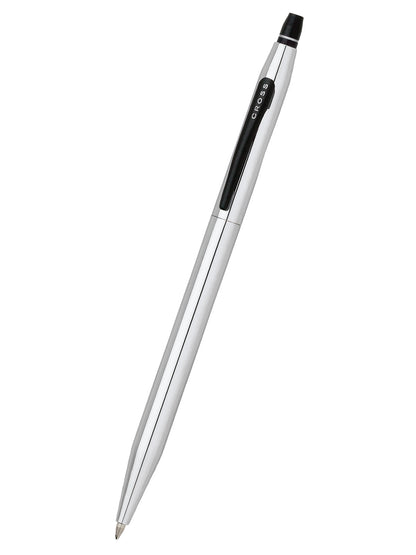 Cross Click Chrome rollerball pen with black appointments and silver barrel on Tampa Home & Garden Store