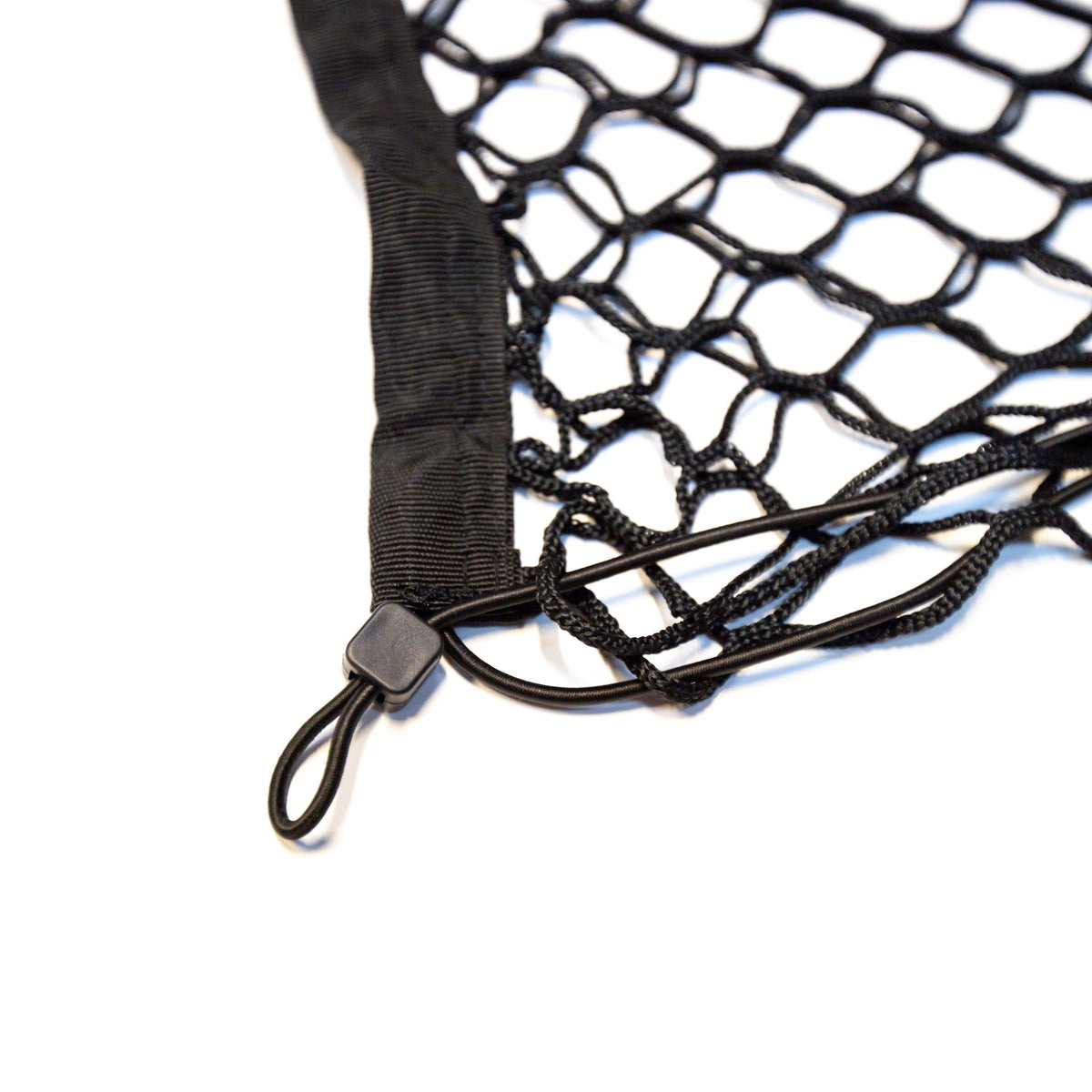 Toyota Tacoma Attic Storage Net in black braided mesh with adjustable strap on Tampa Home & Garden Store