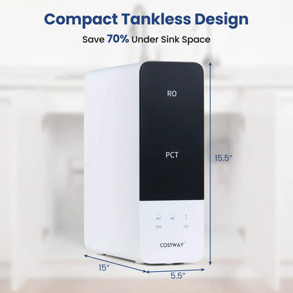 800 GPD Tankless Reverse Osmosis Water Filter