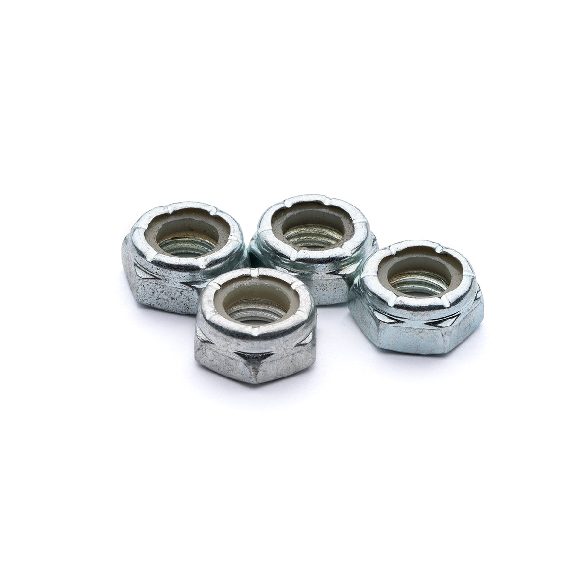 Axle nuts Paris Truck Co silver, 4-pack skateboard accessories on Tampa Home & Garden Store