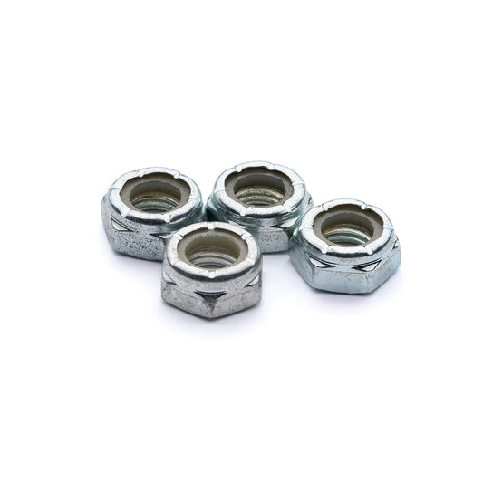 Axle nuts Paris Truck Co silver, 4-pack skateboard accessories on Tampa Home & Garden Store