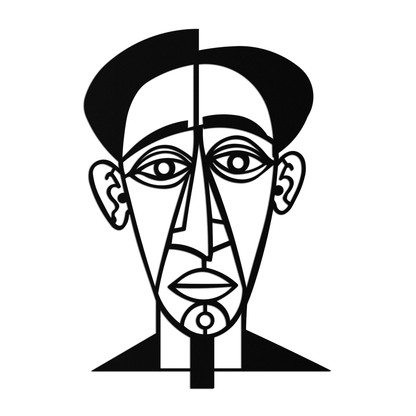 Abstract Face Line Art Metal Wall Decor – Modern Black Minimalist Sculpture- KAF509 - Tampa Home & Garden Store