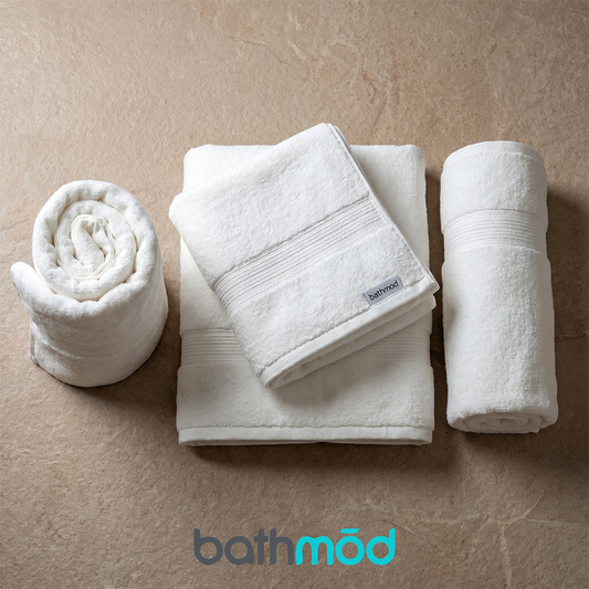 Serviettes de bain bio de luxe (lot de quatre)