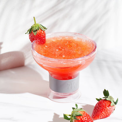 Barcelona Acrylic Frozen Margarita Glass For Two