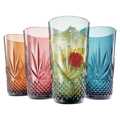 Onix Unbreakable Highball Glasses Set of Four