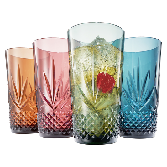 Onix Unbreakable Highball Glasses Set of Four