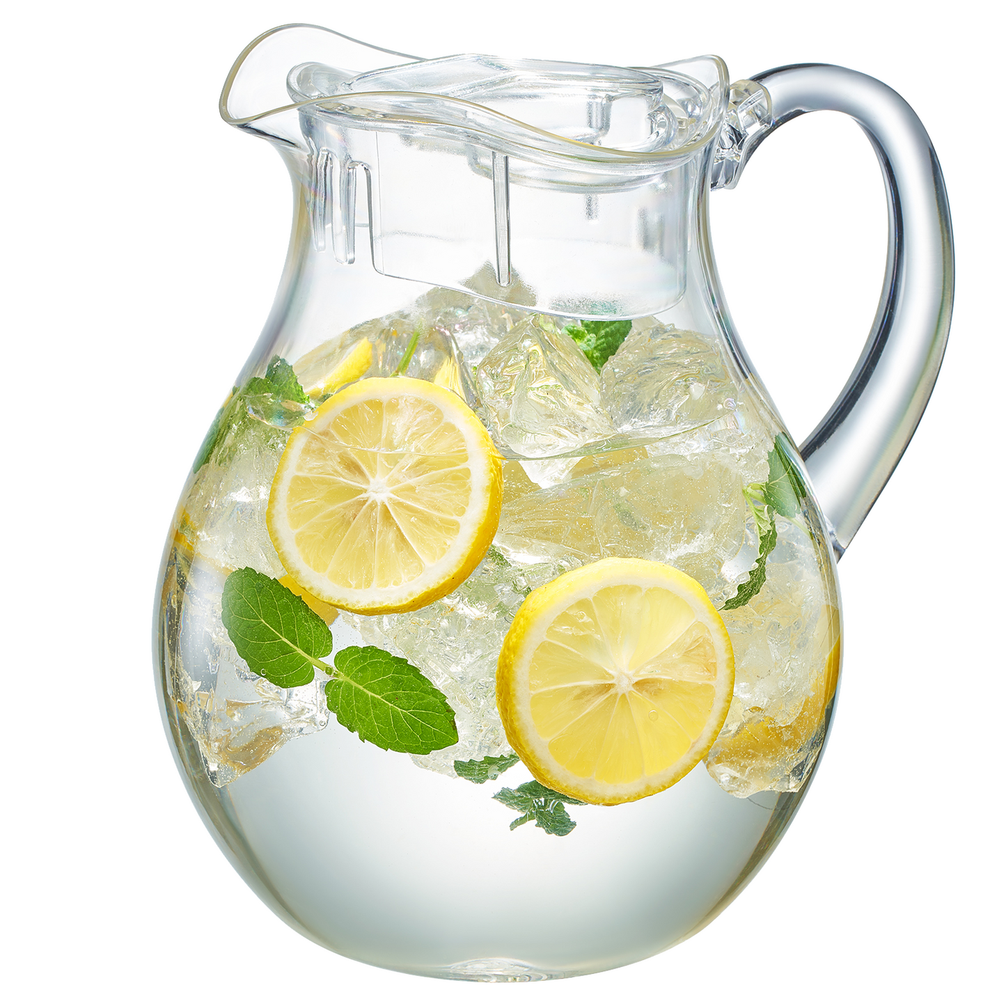 Acrylic Water Pitcher With Lid for Fridge