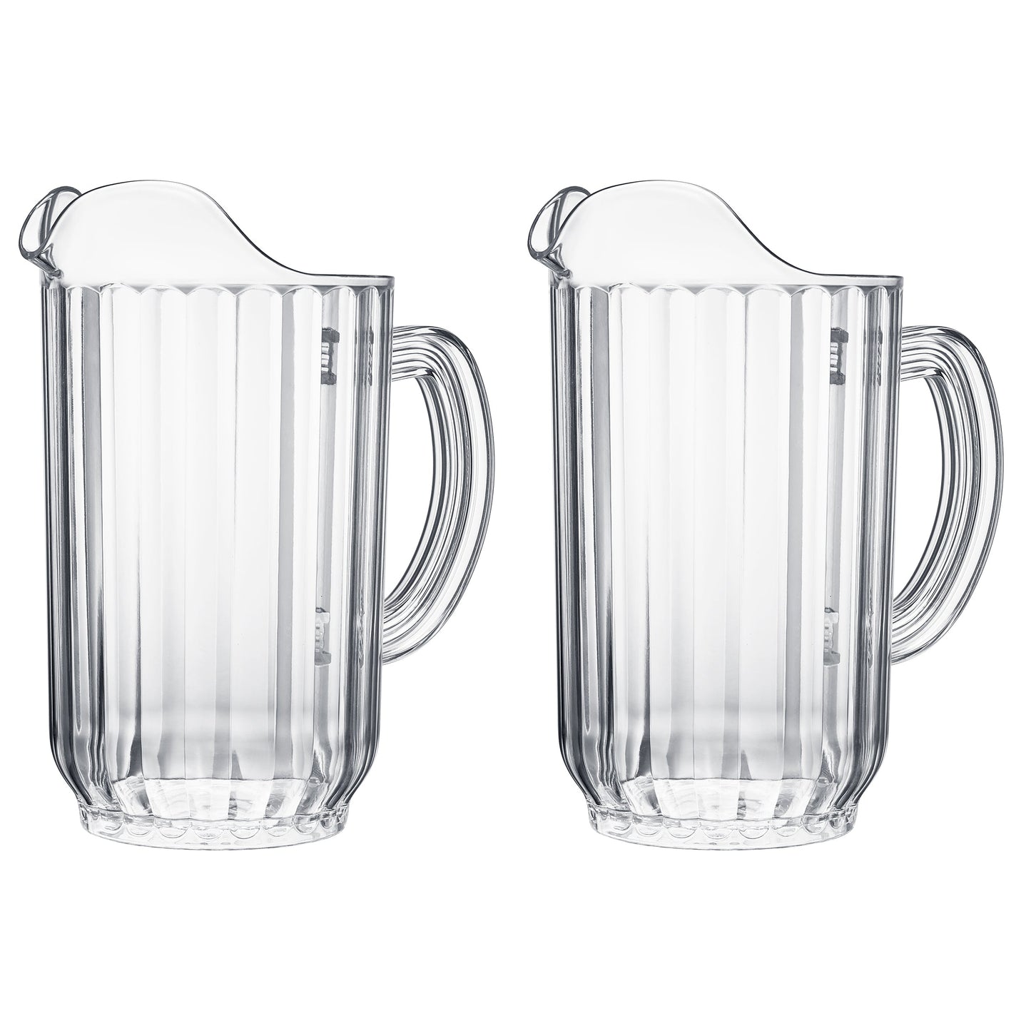 Barcelona Acrylic Beer Pitcher Set of Two