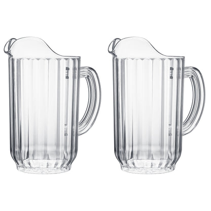 Barcelona Acrylic Beer Pitcher Set of Two