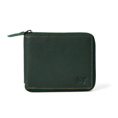 Adams Bi-Fold Wallet- Green - Tampa Home & Garden Store
