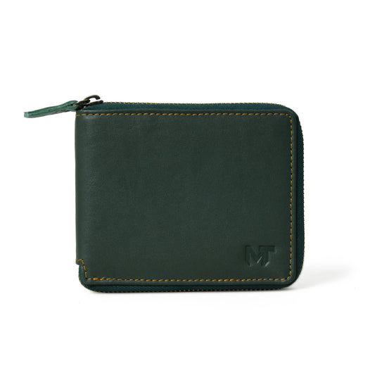 Adams Bi-Fold Wallet- Green - Tampa Home & Garden Store