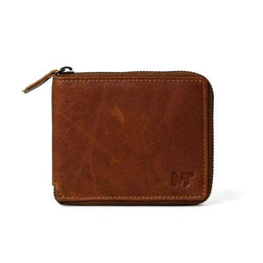 Adams Bi-Fold Wallet- Walnut Brown - Tampa Home & Garden Store