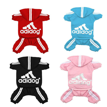 Adidog Pet Pet Four-Legged Hoodie XS-XXL - Tampa Home & Garden Store
