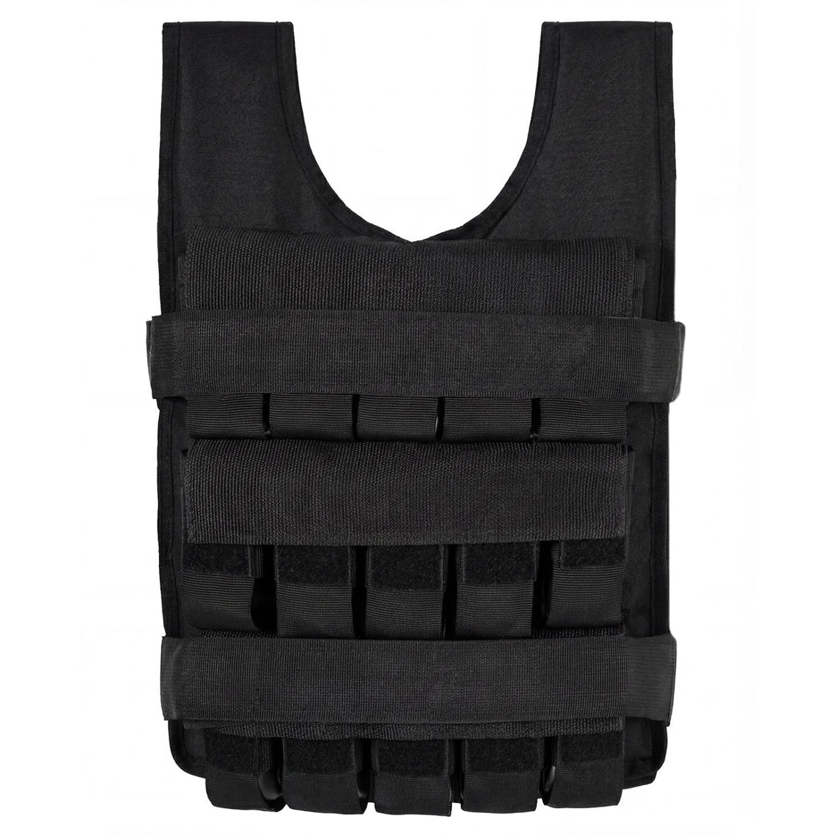 DirectDeals weighted vest with removable iron weights, black MOLLE front and adjustable straps on Tampa Home & Garden Store