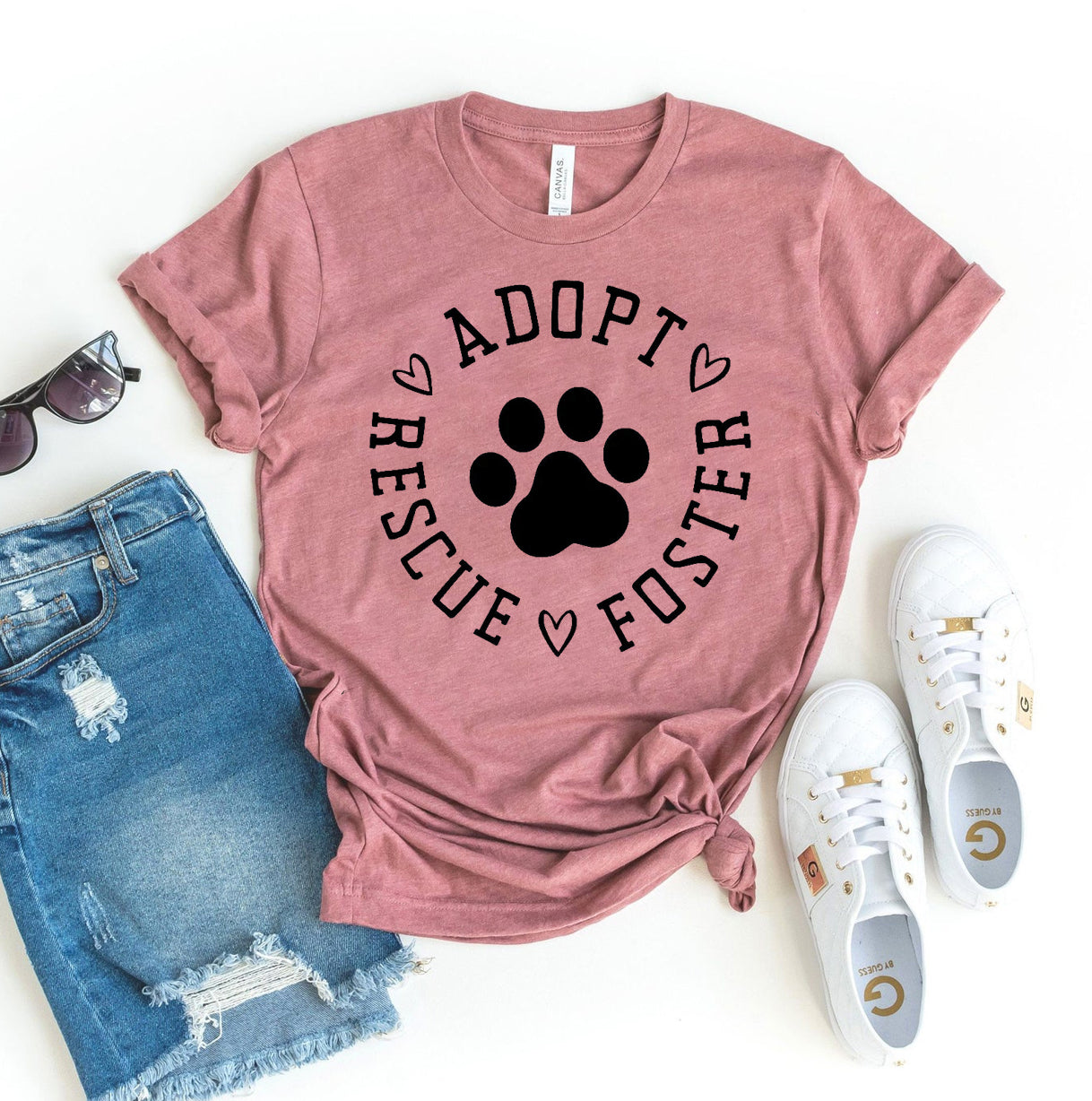 Adopt Rescue Foster T-Shirt - Tampa Home & Garden Store