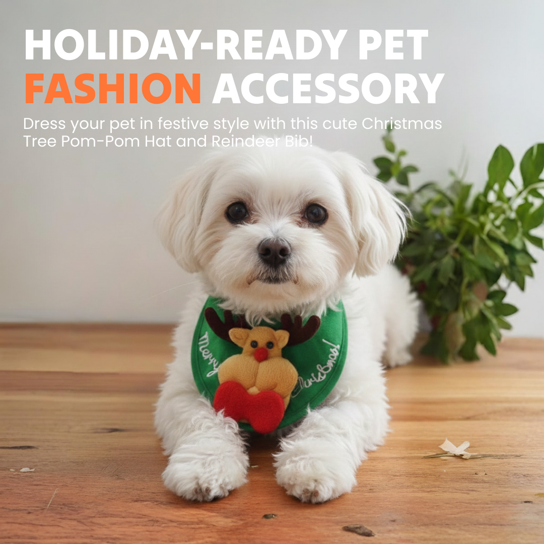 Adorable Christmas Tree Pom-Pom Hat - Tampa Home & Garden Store