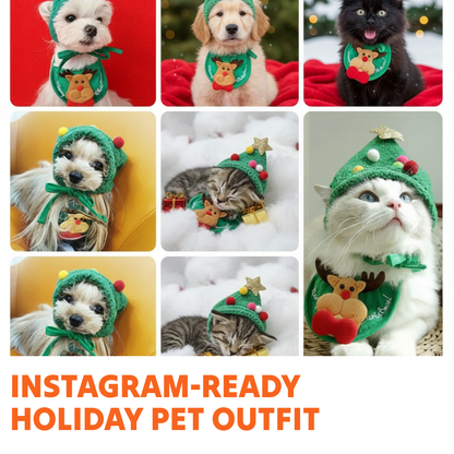 Adorable Christmas Tree Pom-Pom Hat - Tampa Home & Garden Store