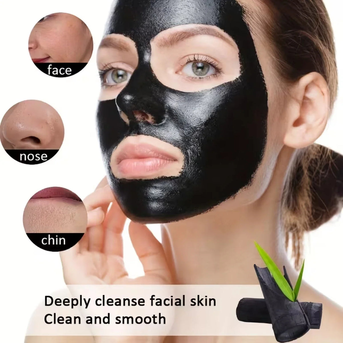 Silcy Skin charcoal peel-off mask with centella niacinamide for deep pore cleansing all skin on Tampa Home & Garden Store
