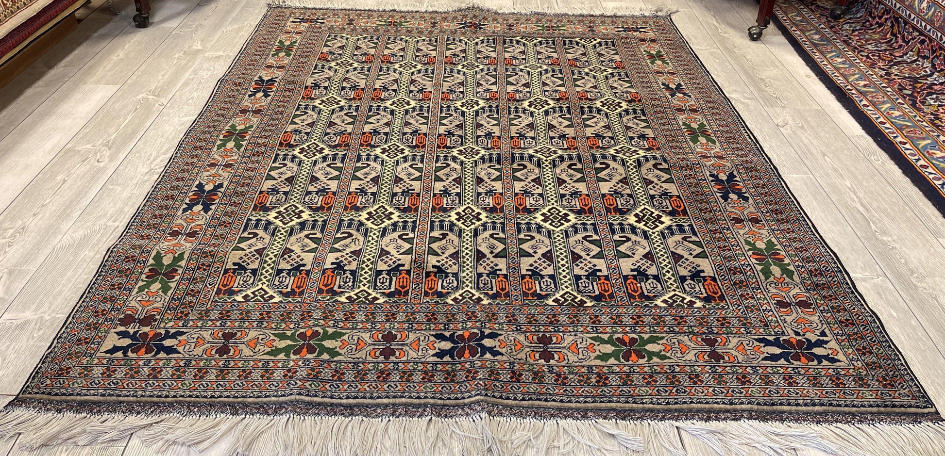 Afghani Area Rug I Ala Bakhmal 5x7 Ft - Tampa Home & Garden Store