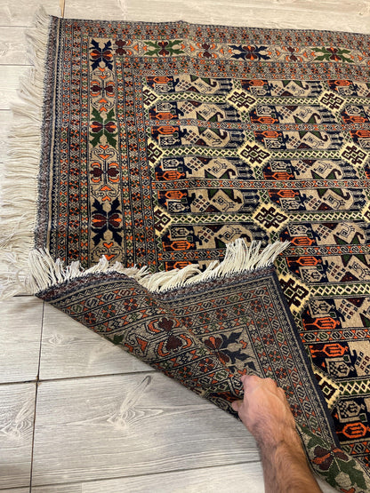 Afghani Area Rug I Ala Bakhmal 5x7 Ft - Tampa Home & Garden Store