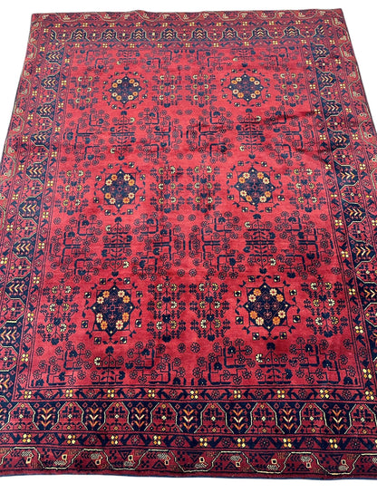 Afghani Area Rug I Turkoman Khal Mohammadi 4’9” x 6’2” - Tampa Home & Garden Store