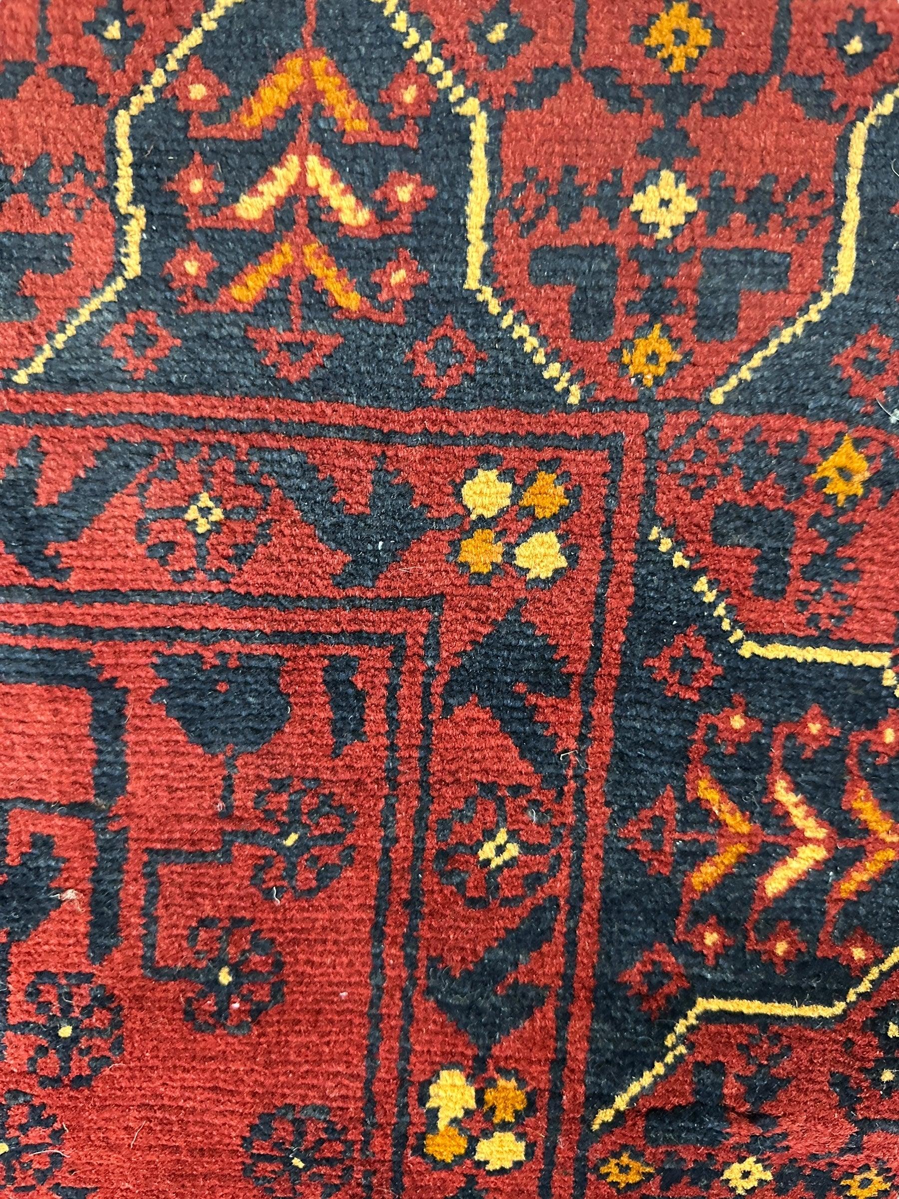 Afghani Area Rug I Turkoman Khal Mohammadi 4’9” x 6’2” - Tampa Home & Garden Store