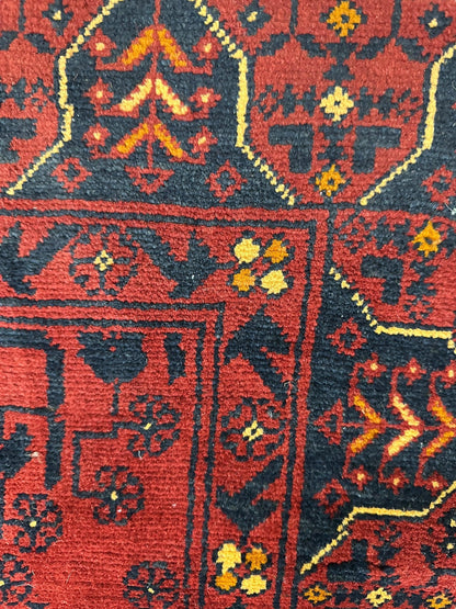 Afghani Area Rug I Turkoman Khal Mohammadi 4’9” x 6’2” - Tampa Home & Garden Store