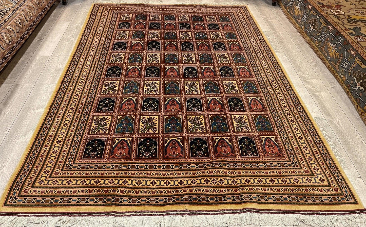 Afghani  I Bakhtiari 7x10 Area Rug - Tampa Home & Garden Store