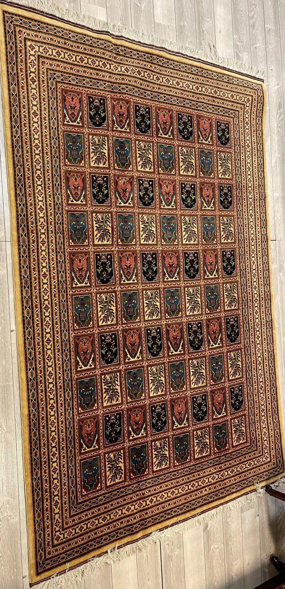 Afghani  I Bakhtiari 7x10 Area Rug - Tampa Home & Garden Store