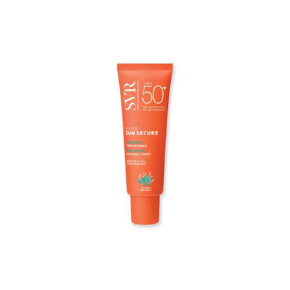 Sunscreen SVR Sun Secure Fluide SPF50+ tube orange with white text on Tampa Home & Garden Store