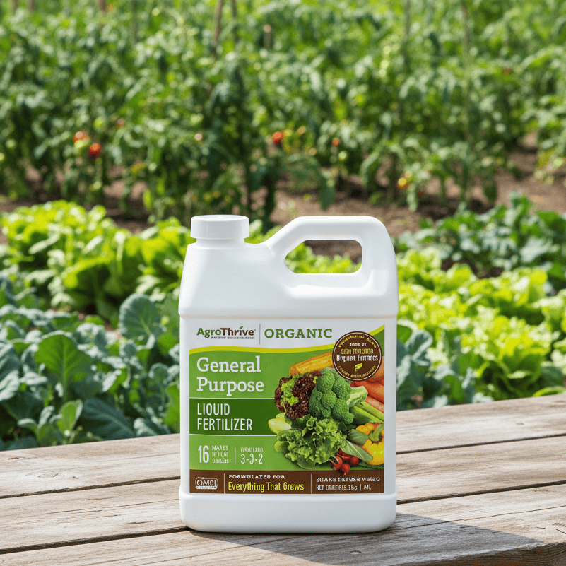 Fertilizante orgánico de uso general AgroThrive (1 galón)